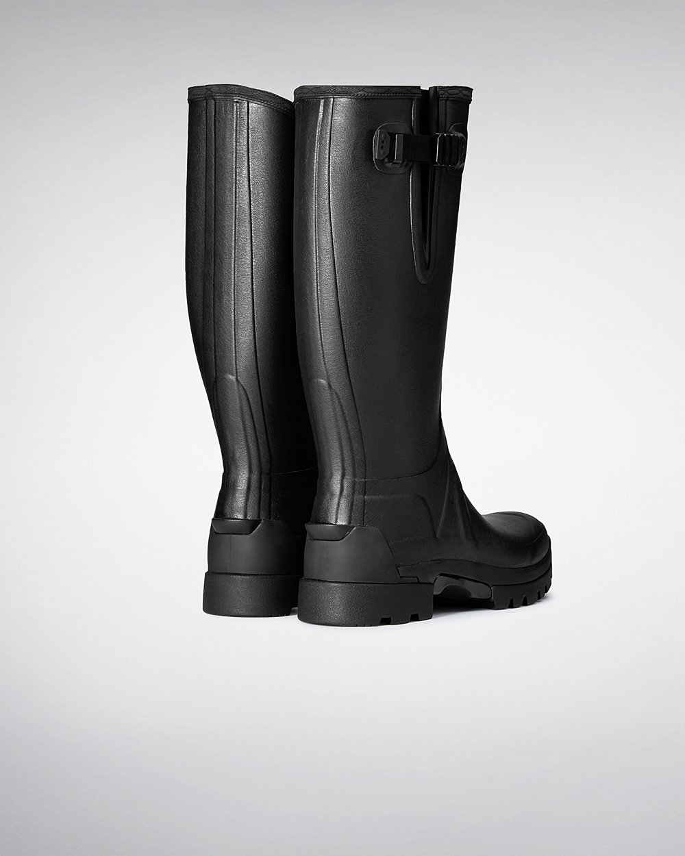 Galochas Altas Hunter Homem Pretas - Balmoral Adjustable 3Mm Neoprene - 14ZIGRABK